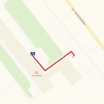 Проезд к ЦРБ Ачит